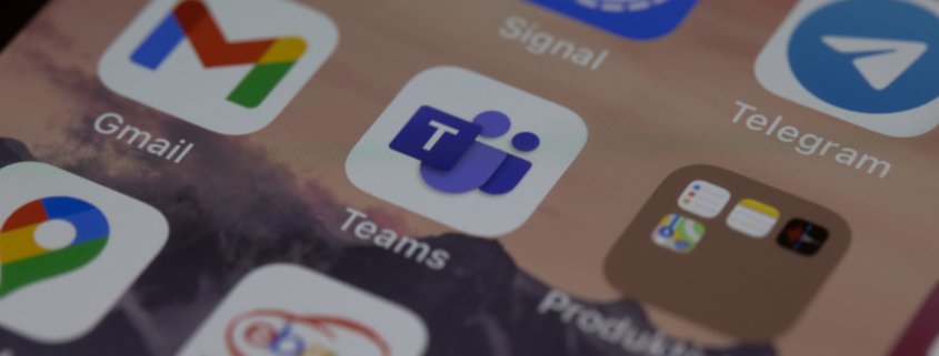 iphone screen with icons on screen