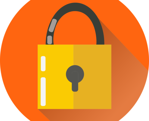 Free lock security key vector