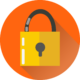 Free lock security key vector